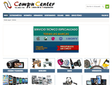 Tablet Screenshot of compucenter.com.uy